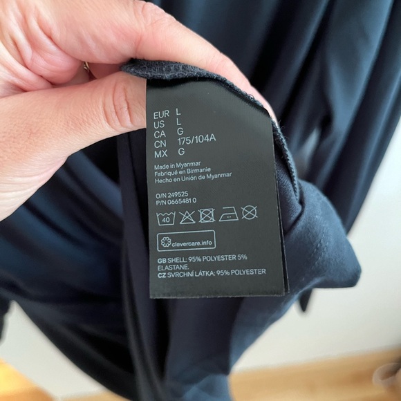 Teal wrap dress - Picture 4 of 4